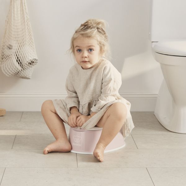 Pot Smart rose pastel et blanc