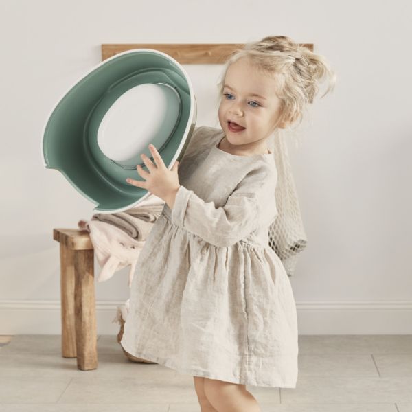 Pot Smart vert profond et blanc