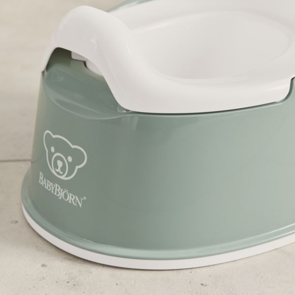 Pot Smart vert profond et blanc