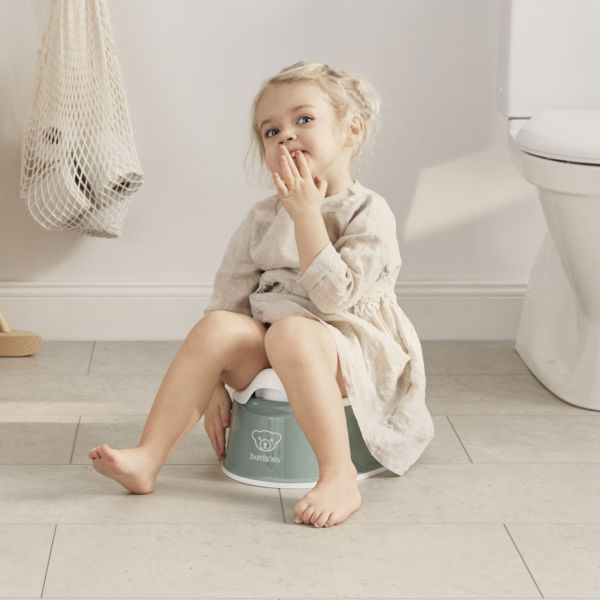 Pot Smart vert profond et blanc