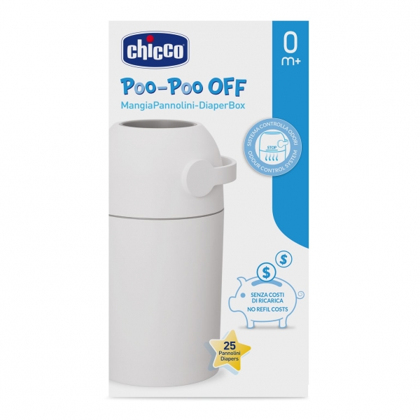 Chicco Poubelle à couches sans recharges Made In Bébé