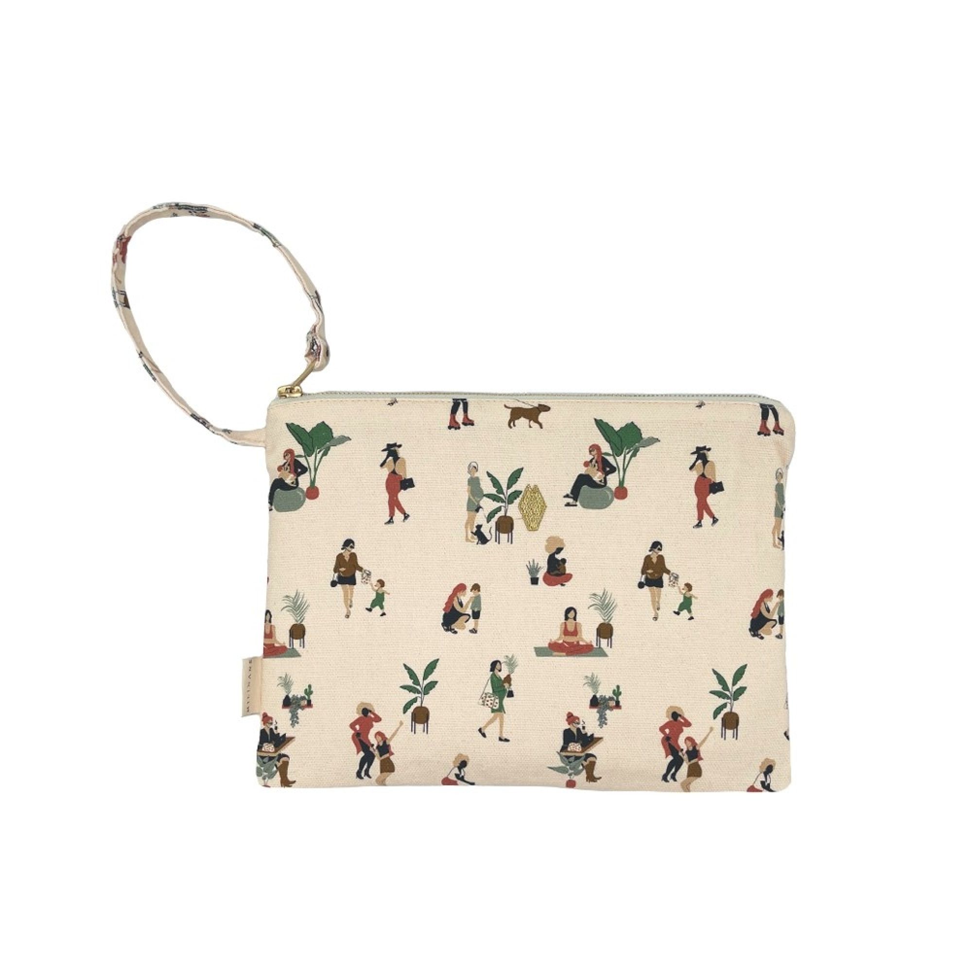 Grande Trousse de Toilette au motif Rêve Bucolique - MILINANE