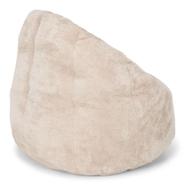 Pouf bouclette - Soft Beige