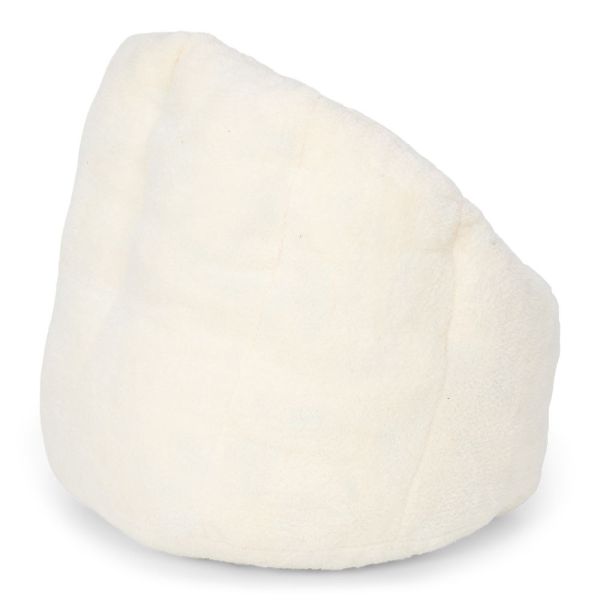 Pouf bouclette - Soft White