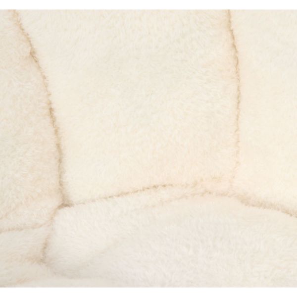 Pouf bouclette - Soft White