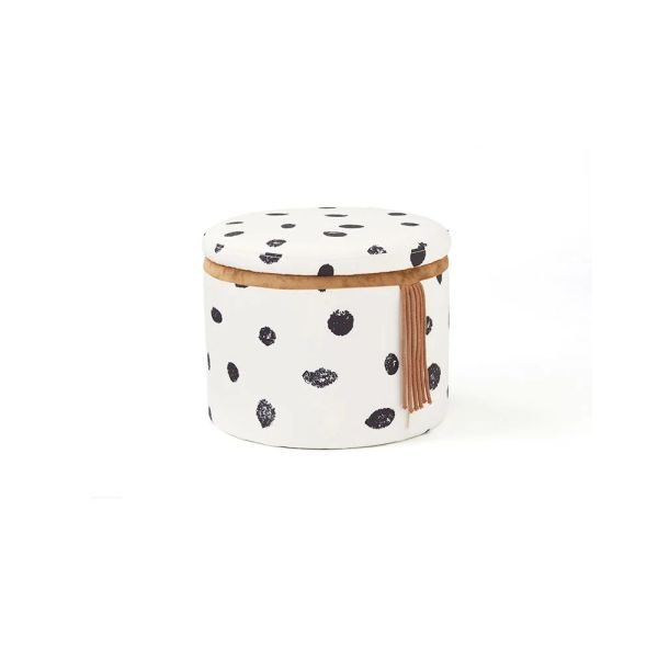 Pouf rond avec rangement FIFI