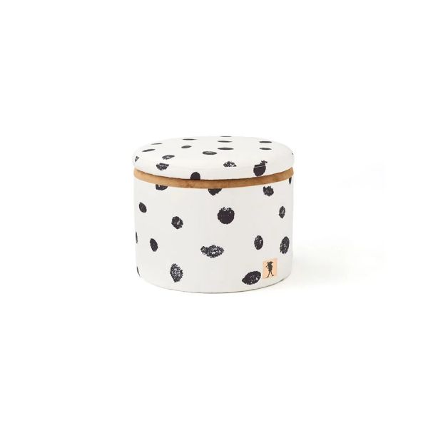Pouf rond avec rangement FIFI