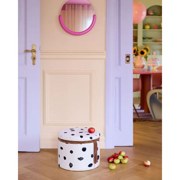 Pouf rond avec rangement FIFI