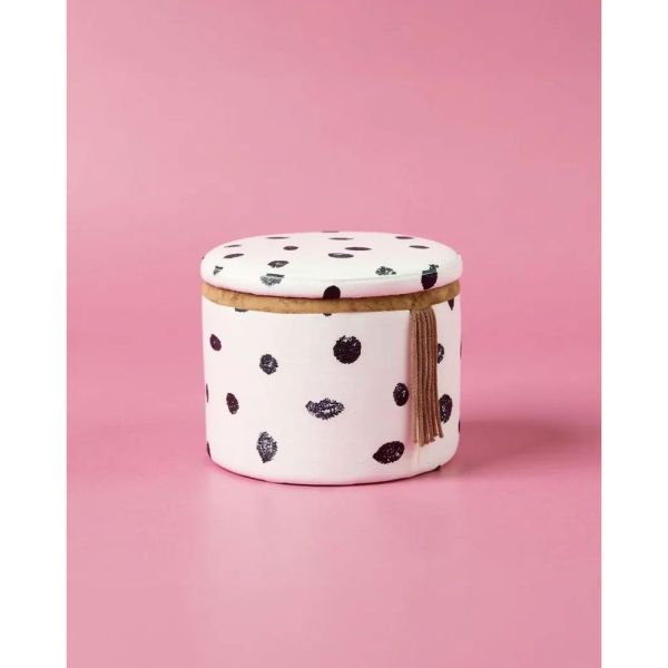 Pouf rond avec rangement FIFI