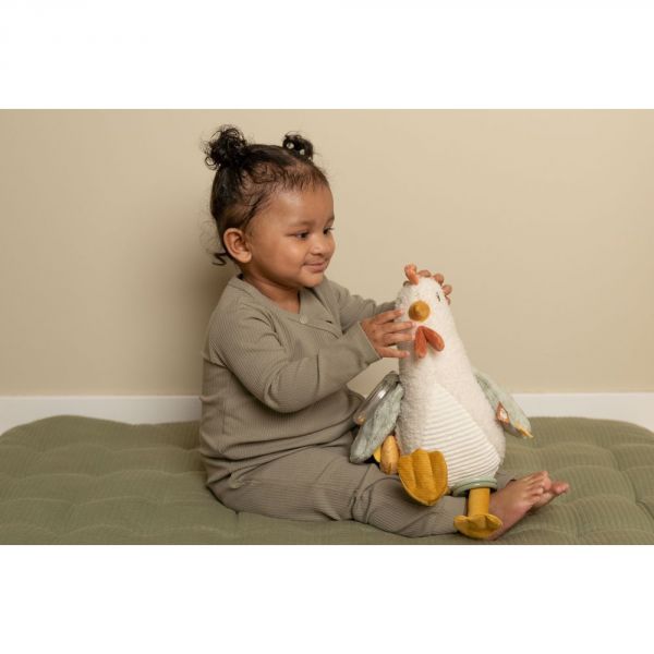 Peluche Poule - Little Farm 25 cm