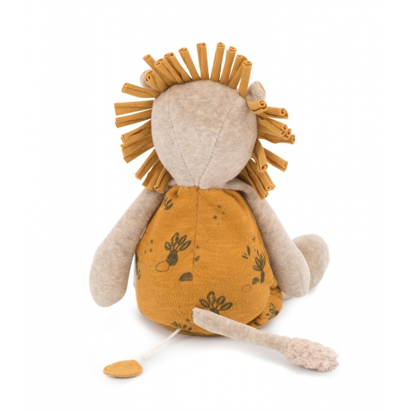 Peluche musicale Sous mon baobab - Lion