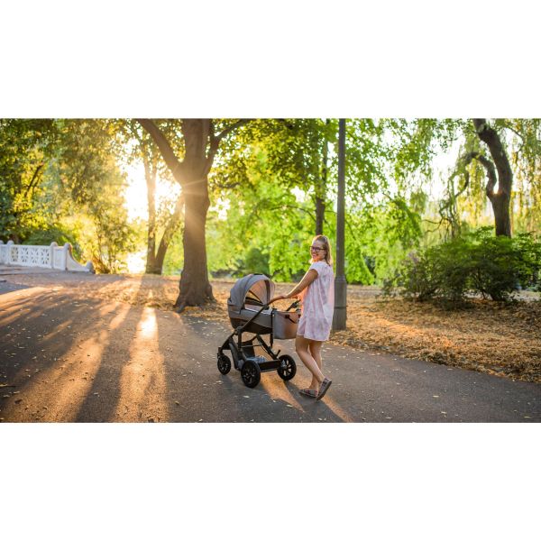 Poussette 3en1 Prime 3 Gris