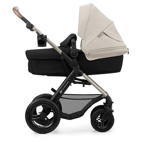 Poussette trio Moov² Air Wheels avec base Moonlight Grey