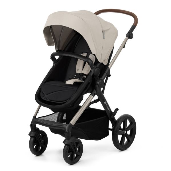 Poussette trio Moov² Eva Wheels avec base Moonlight Grey