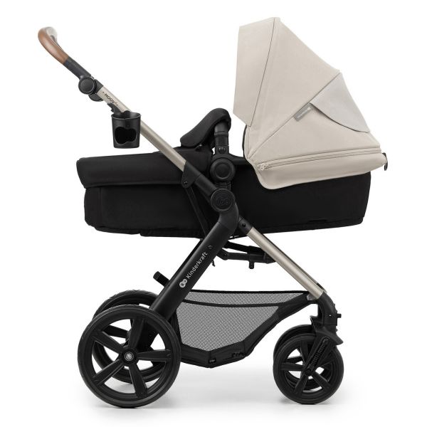 Poussette trio Moov² Eva Wheels avec base Moonlight Grey