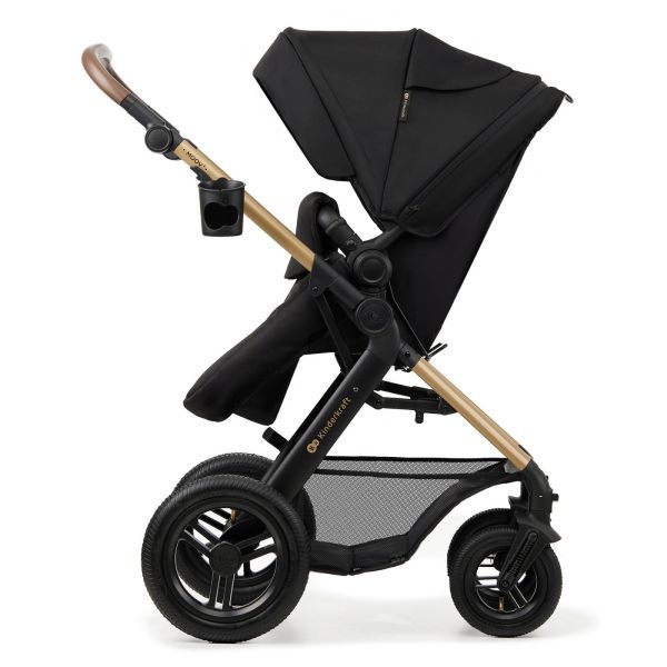 Poussette trio Moov² Air Wheels avec base Pure Black