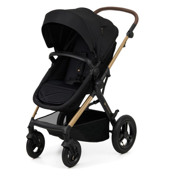 Poussette trio Moov² Air Wheels avec base Pure Black