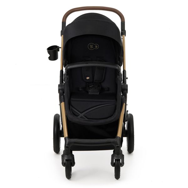 Poussette trio Moov² Air Wheels avec base Pure Black