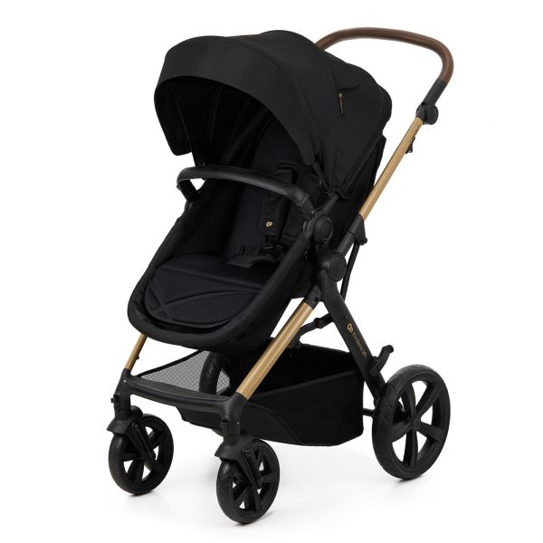 Poussette trio Moov² Eva Wheels avec base Pure Black