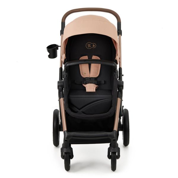 Poussette trio Moov² Air Wheels avec base Sand Beige