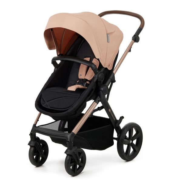 Poussette trio Moov² Eva Wheels avec base Sand Beige