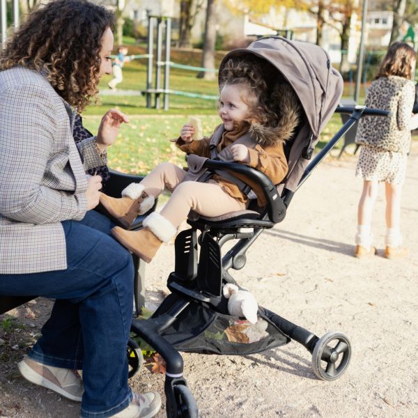 Poussette rotative Baby Cruiser 360° Micro by Béaba Pralin