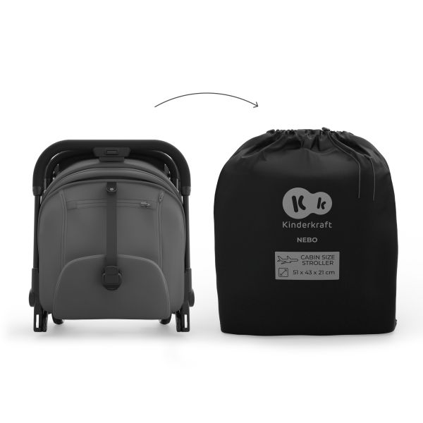 Poussette cabine Nebo Gris