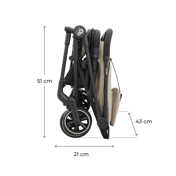 Poussette cabine Nebo Beige