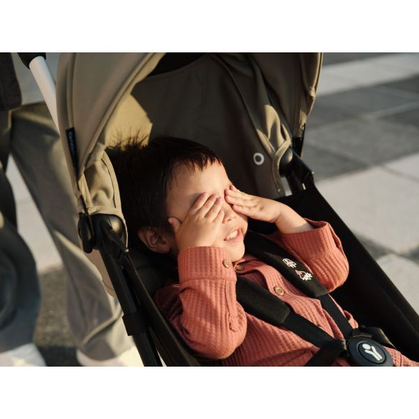 Poussette complète YOYO 3 châssis blanc Pack 0+ et 6+ Bleu Air France