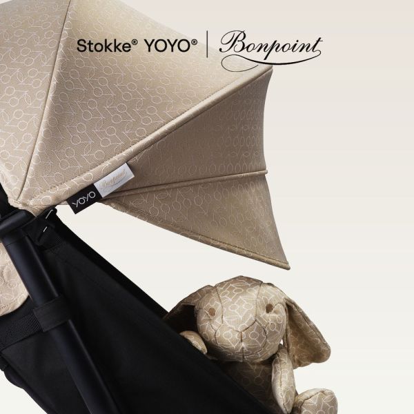 Poussette complète YOYO 3 châssis blanc Pack 0+ et 6+ Bonpoint