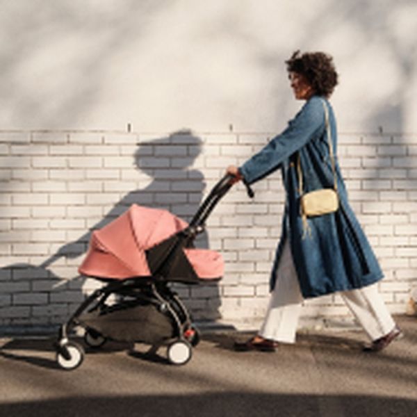 Poussette complète YOYO 3 châssis blanc Pack 0+ et 6+ Ginger