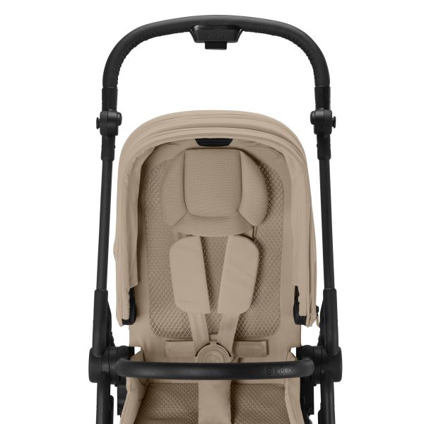 Poussette ultra légère Melio Carbon Almond Beige
