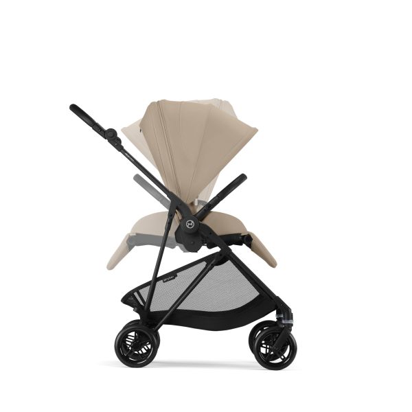 Poussette ultra légère Melio Carbon Almond Beige