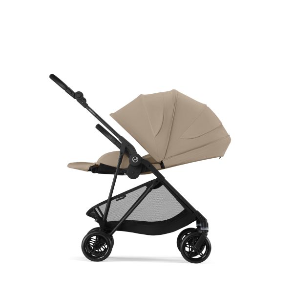 Poussette ultra légère Melio Carbon Almond Beige