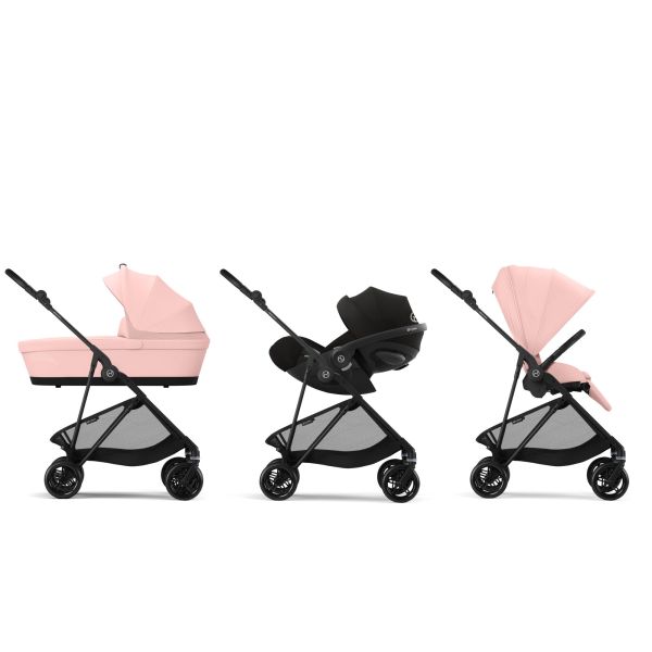 Poussette ultra légère Melio Carbon Candy Pink