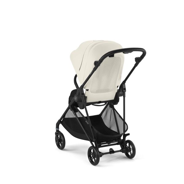 Poussette ultra légère Melio Carbon Canvas White