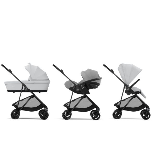 Poussette ultra légère Melio Carbon Fog Grey