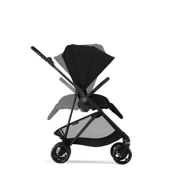 Poussette ultra légère Melio Carbon Magic Black