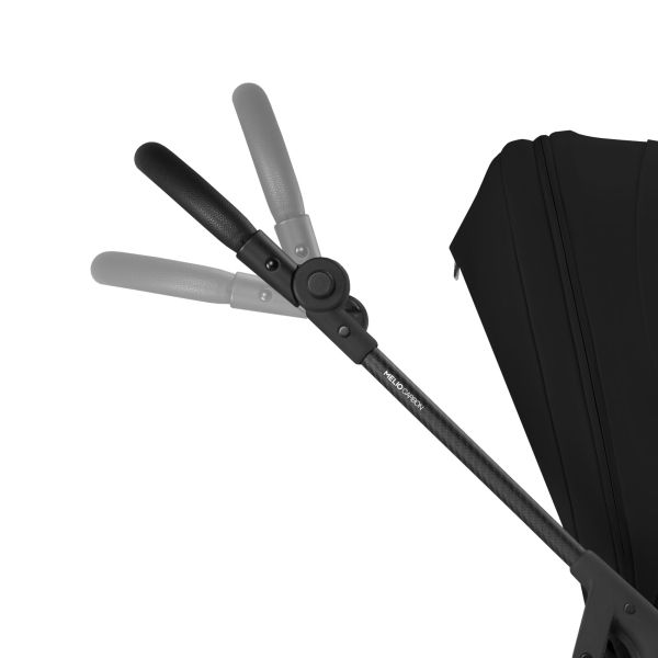 Poussette ultra légère Melio Carbon Magic Black