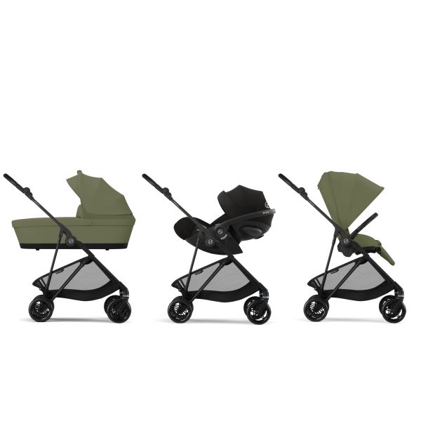 Poussette ultra légère Melio Carbon Moss Green