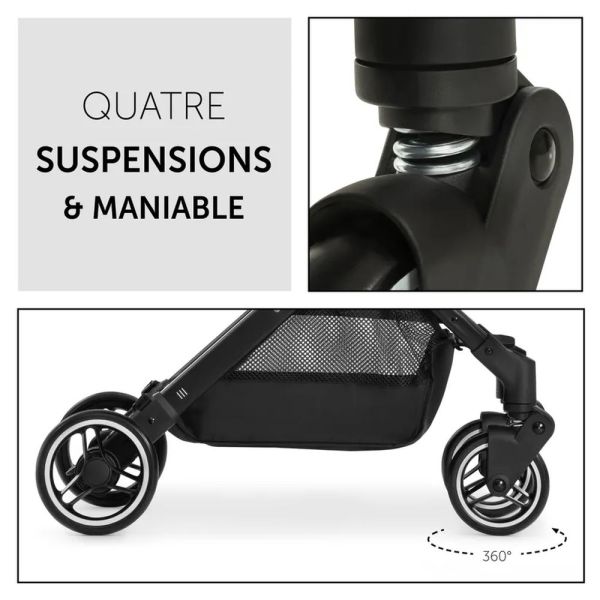 Pack Duo Poussette compacte Travel N Care Navy Blue + Siège auto Drive N Care avec adaptateurs