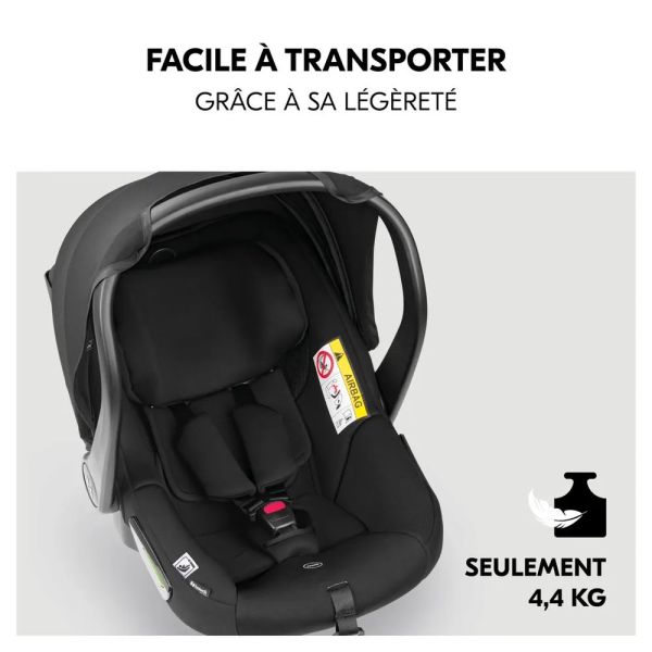Pack Duo Poussette compacte Travel N Care Green Beige + Siège auto Drive N Care avec adaptateurs