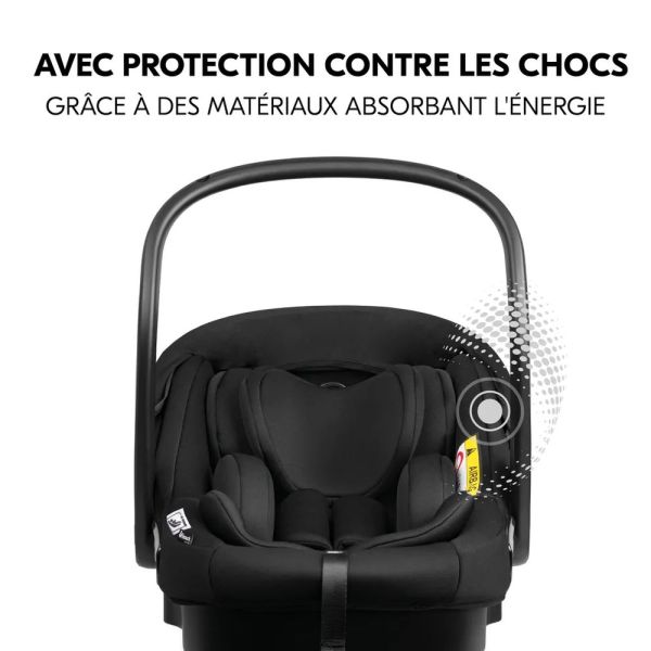 Pack Duo Poussette compacte Travel N Care Green Beige + Siège auto Drive N Care avec adaptateurs