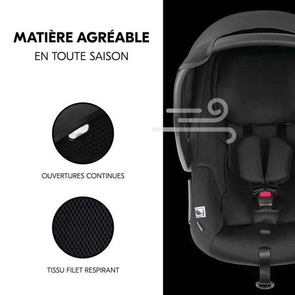 Pack Duo Poussette compacte Travel N Care Green Beige + Siège auto Drive N Care avec adaptateurs