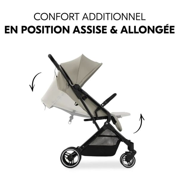 Pack Duo Poussette compacte Travel N Care Olive Green + Siège auto Drive N Care avec adaptateurs
