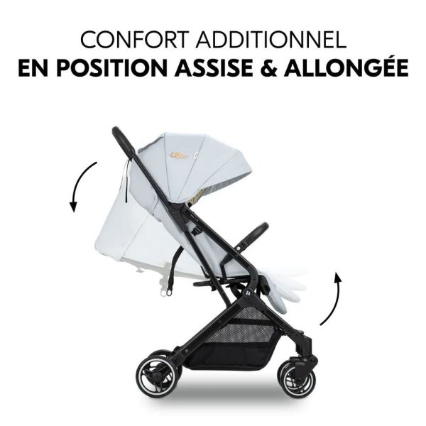 Pack Duo Poussette compacte Travel N Simba Care Beige + Siège auto Drive N Care avec adaptateurs