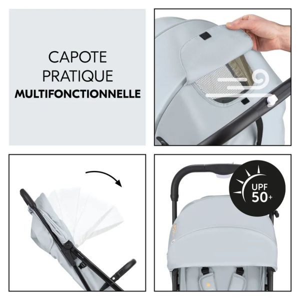 Pack Duo Poussette compacte Travel N Simba Care Beige + Siège auto Drive N Care avec adaptateurs