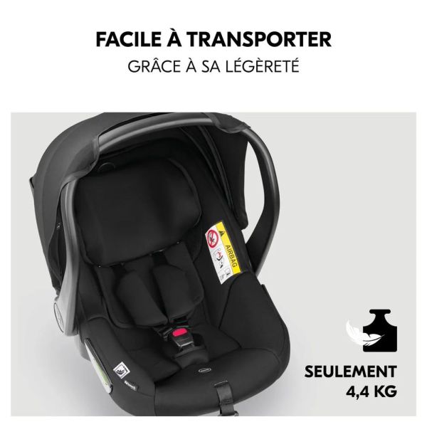 Pack Duo Poussette compacte Travel N Simba Care Beige + Siège auto Drive N Care avec adaptateurs