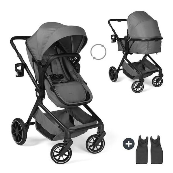 Poussette 2 en 1 Convert N Care Dark Grey