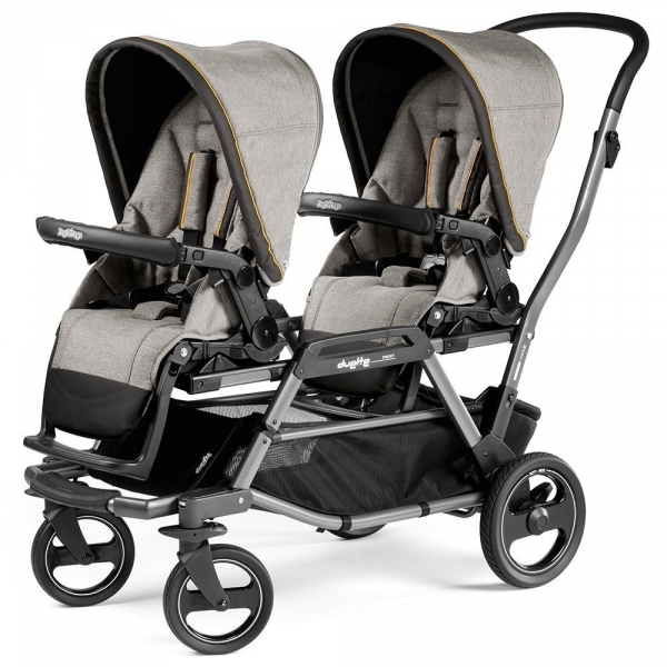 Peg Perego Poussette double Duette Piroet Luxe mirage Made In Bébé